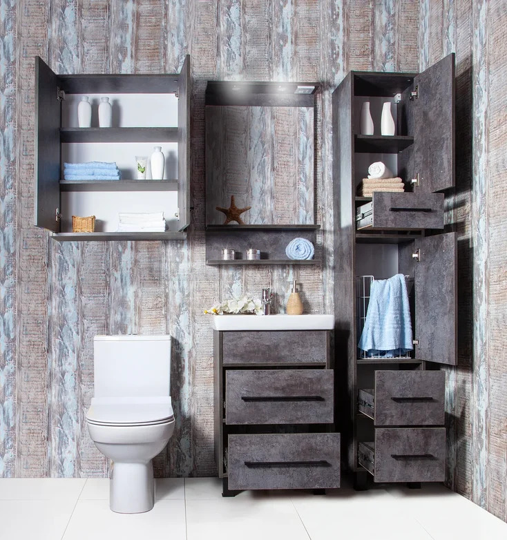 Мебель для ванной. Производитель Бриклаер. Коллекция Чили. Продавец "SDVK"