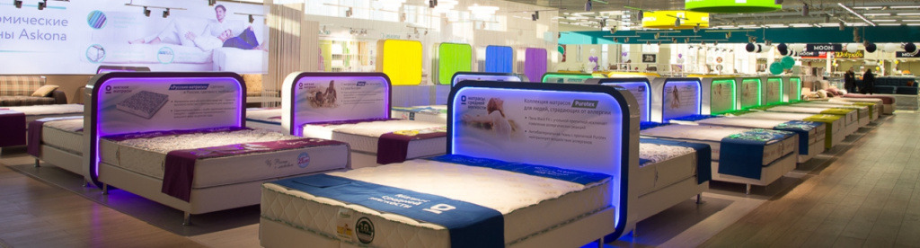 Товары для сна в МЦ Гулливер. Кровати, матрасы и многое другое