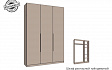 Шкаф распашной трехдверный. Производство шкафов-купе 