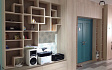 Стеллажи и тумба для техники. Мебельное бюро РЕНОМЕ