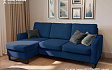 Угловой диван ВЕСТФОЛД, синий. Фабрика диванов NORDMANN